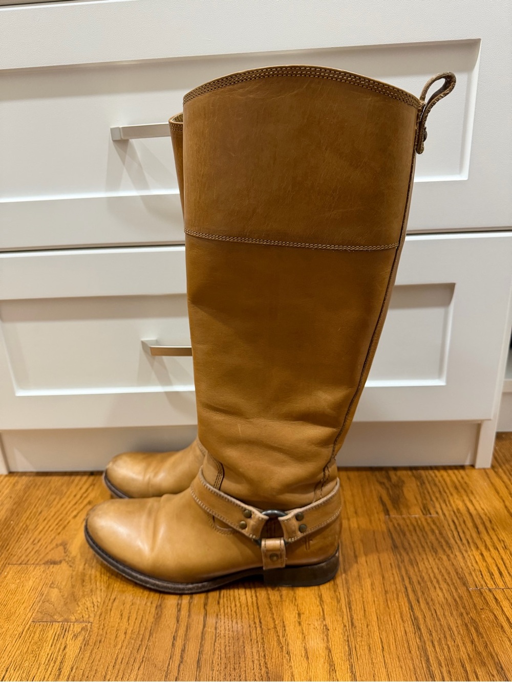 Frye Melissa Harness Leather Boots